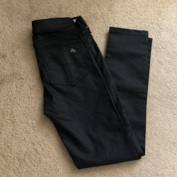RAG & BONE Legging Coated Jeans Shoreditch {Z22} - Picture 2 of 4